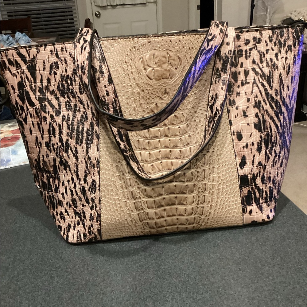 Black and Tan Est.1946 Embossed Tote Bag